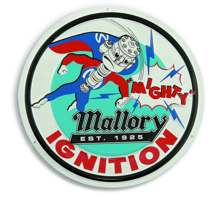 Mallory Man Metal Sign