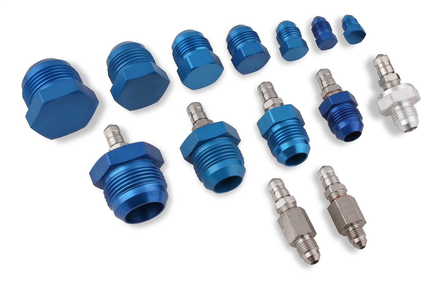 Earl's Performance D016ERL Pressure Test Kit; Covers Sizes 3 Through 16; Earl's Performance D016ERL