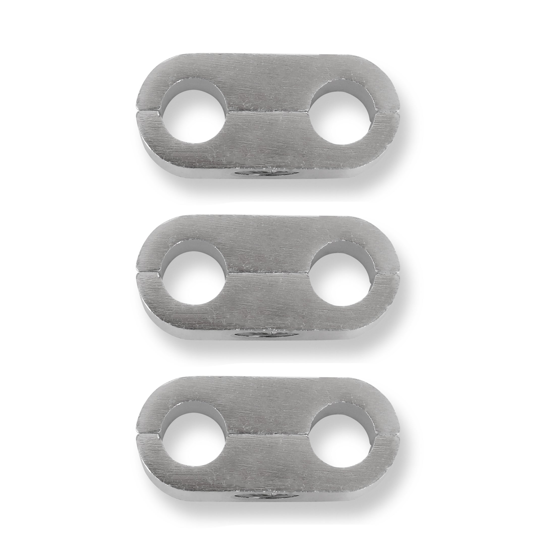 Earl's Performance 167205ERL 5/16in. Polished Alum. Hose/Tube Separators-3pk Earl's Performance 167205ERL