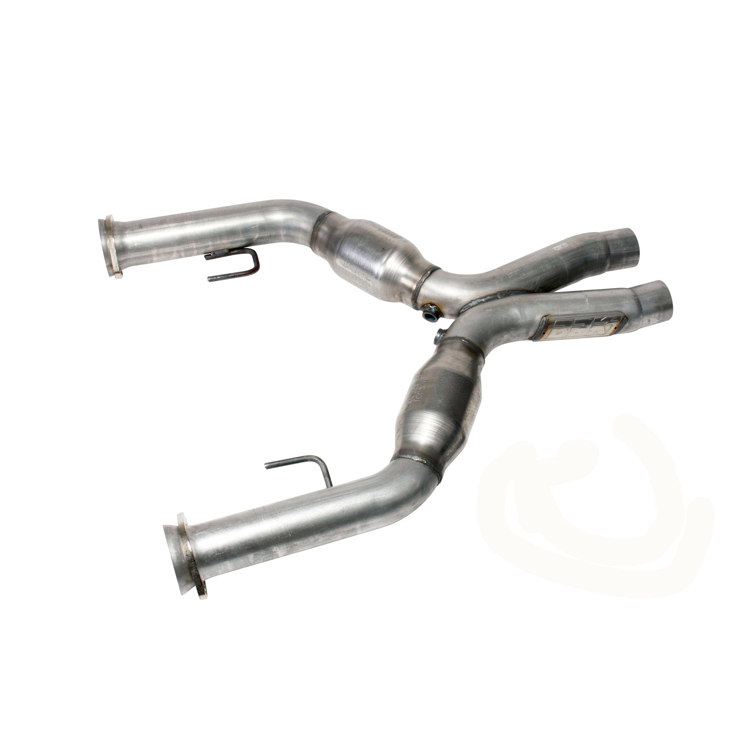 BBK Performance Parts 1637 2005-2010 MUSTANG GT 2-3/4 SHORT MID X PIPE WITH HIGH FLOW CATALYTIC CONVERTERS BBK Performance Parts 1637