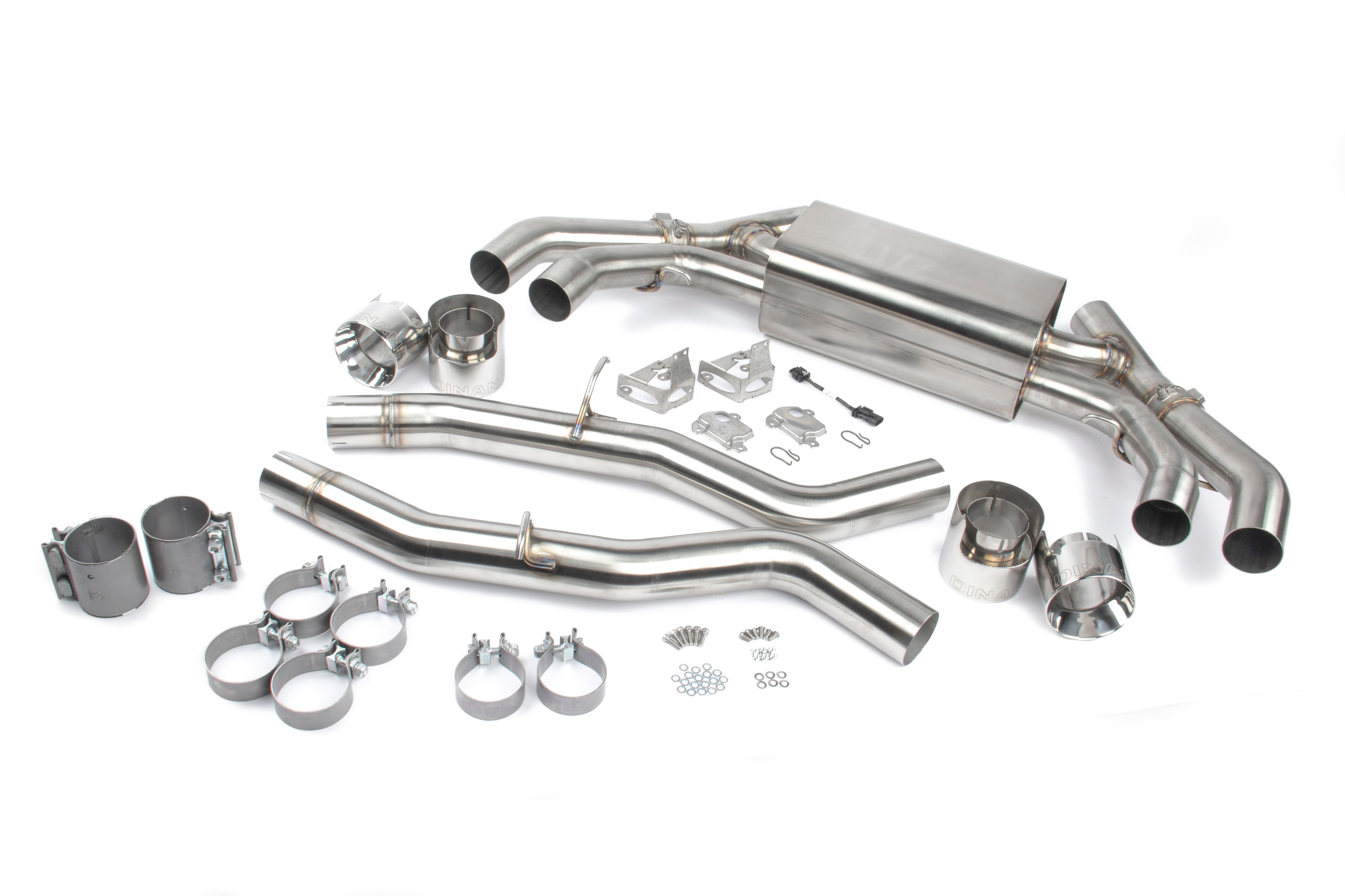 Dinan D660-0086 Dinan Free Flow Axle-Back Exhaust - 2020-2025 BMW X3M/X4M Dinan D660-0086