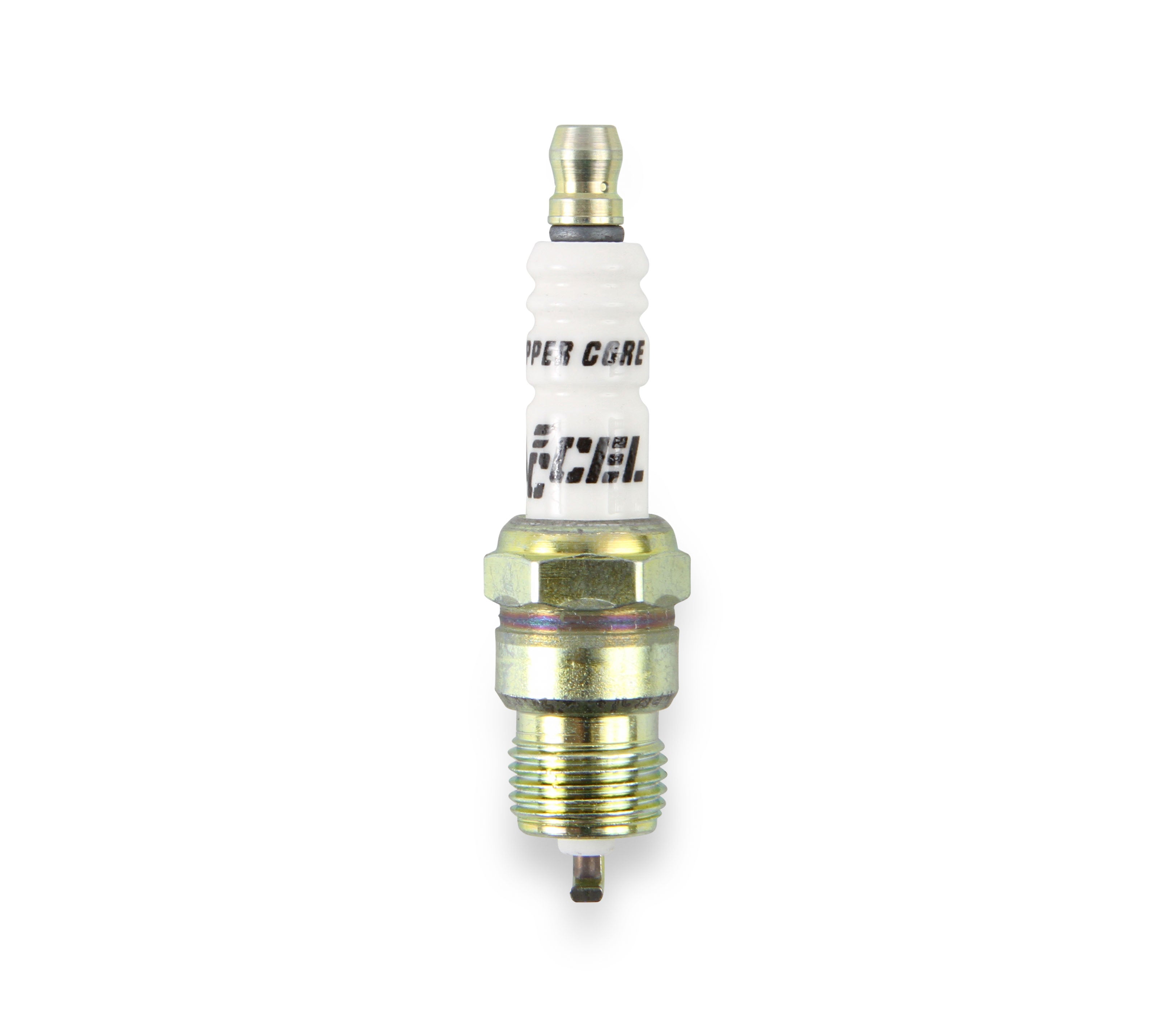 ACCEL 0576 U-Groove Copper Spark Plug; 14mm Thread; .460 in. Reach; Heat Range 6; Each; ACCEL 0576