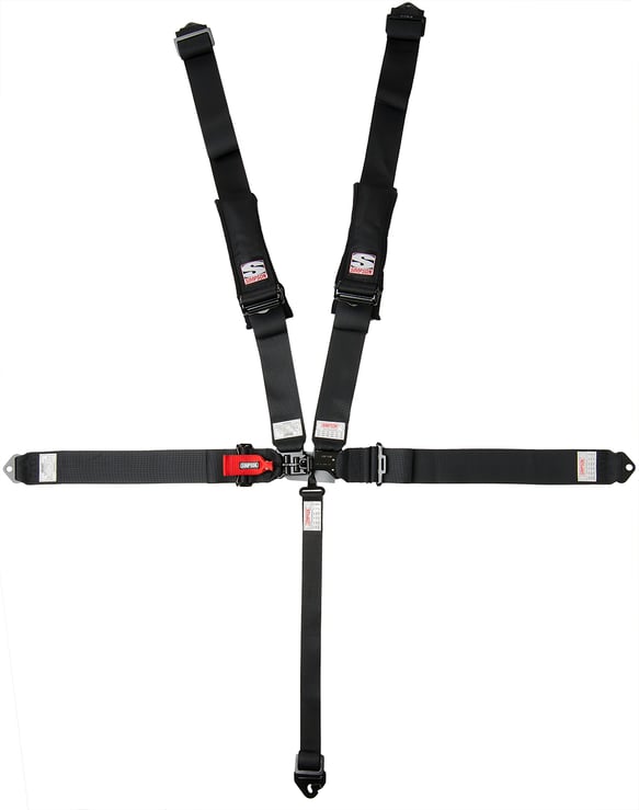 Simpson Safety 3B33PIKX D3 off-road 3" straps Bolt in padded 5-point harness Simpson Safety 3B33PIKX