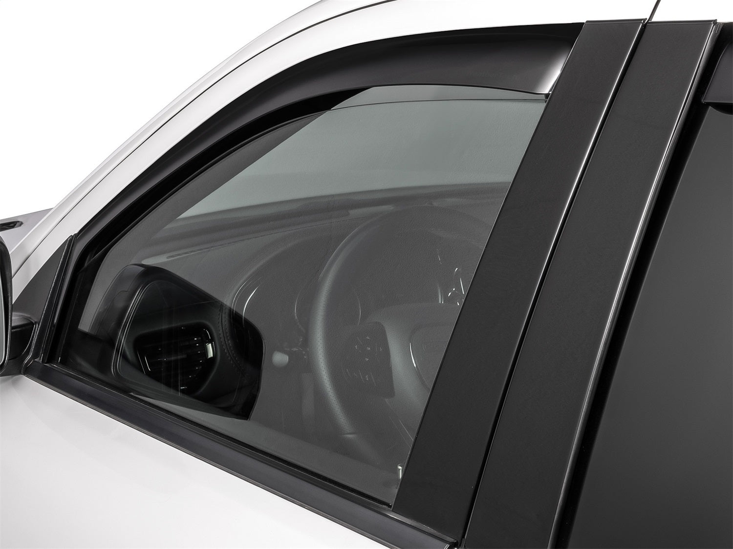 Weathertech 80696IM Side Window Deflector; Front; Dark Tint; Weathertech 80696IM