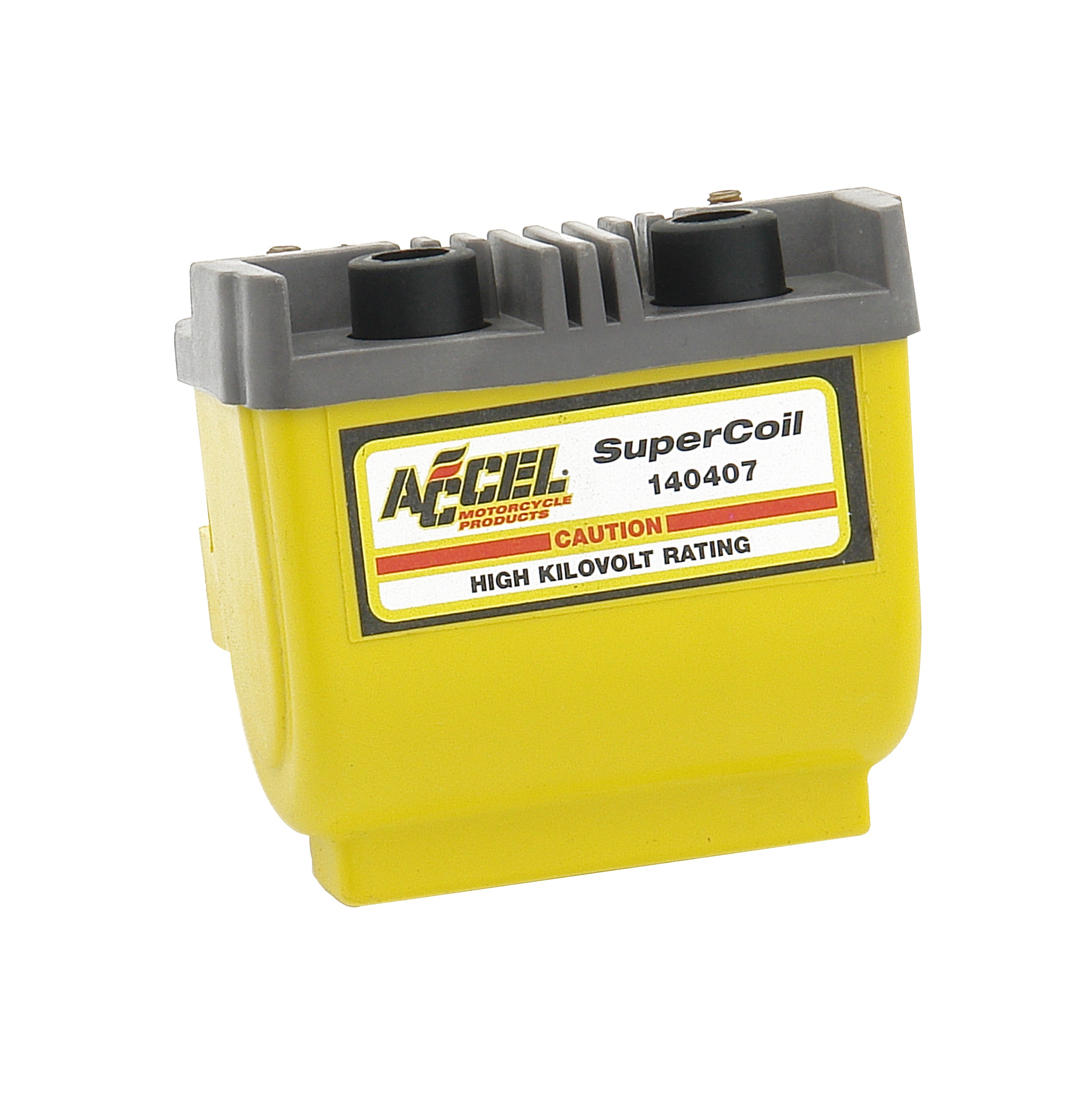 Ignition Coil, Dual Fire, 2.3 Ohms Resistance, Electronic, Yellow, Each