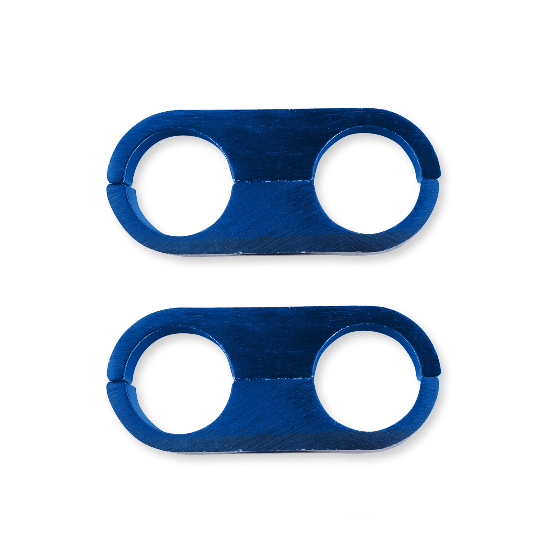 Hose & Tubing Separator, 9/16", Package Of 2, Blue Anodized