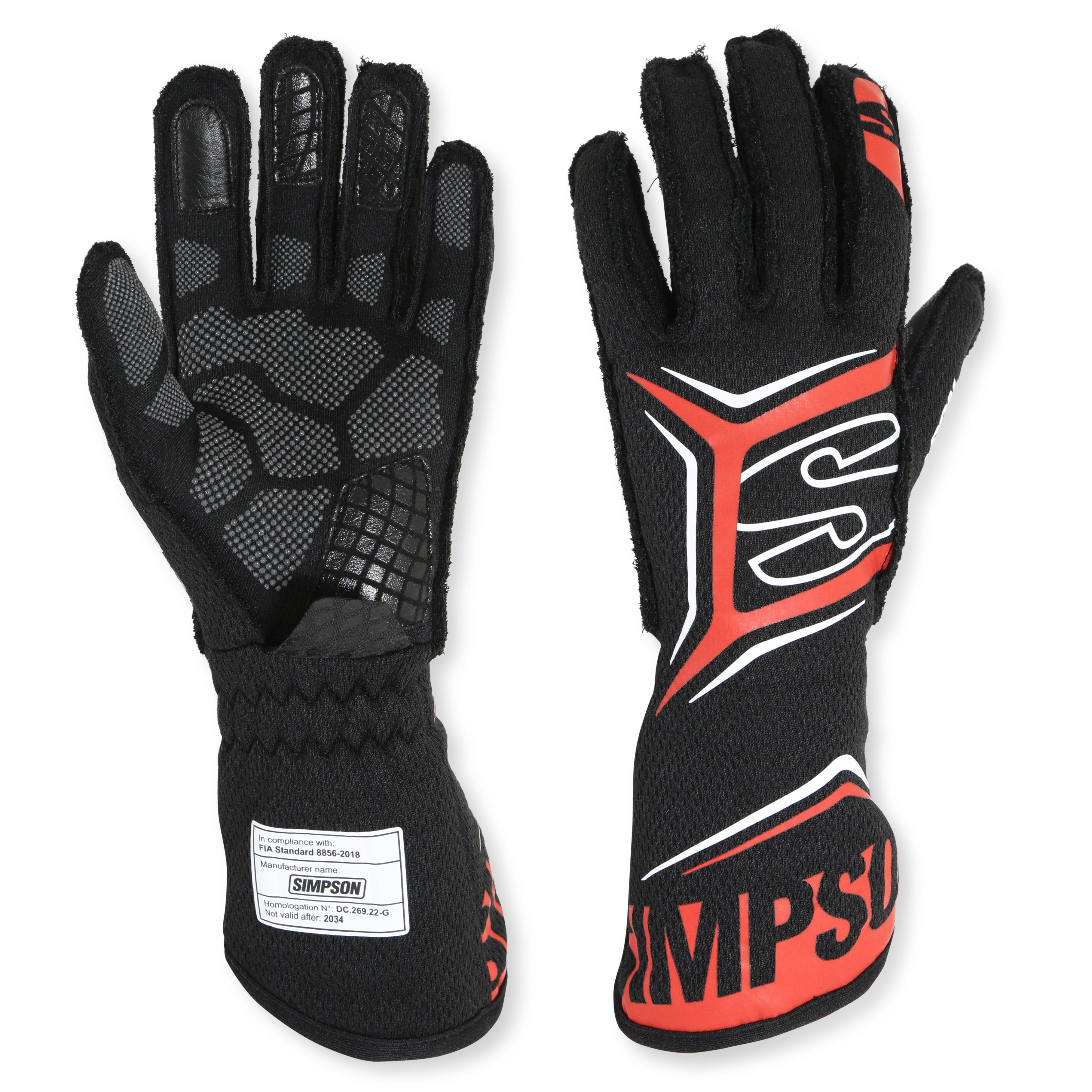 Simpson Safety MGMR Medium - Red - SFI 3.3/5 - FIA 8856-2018 Simpson Safety MGMR