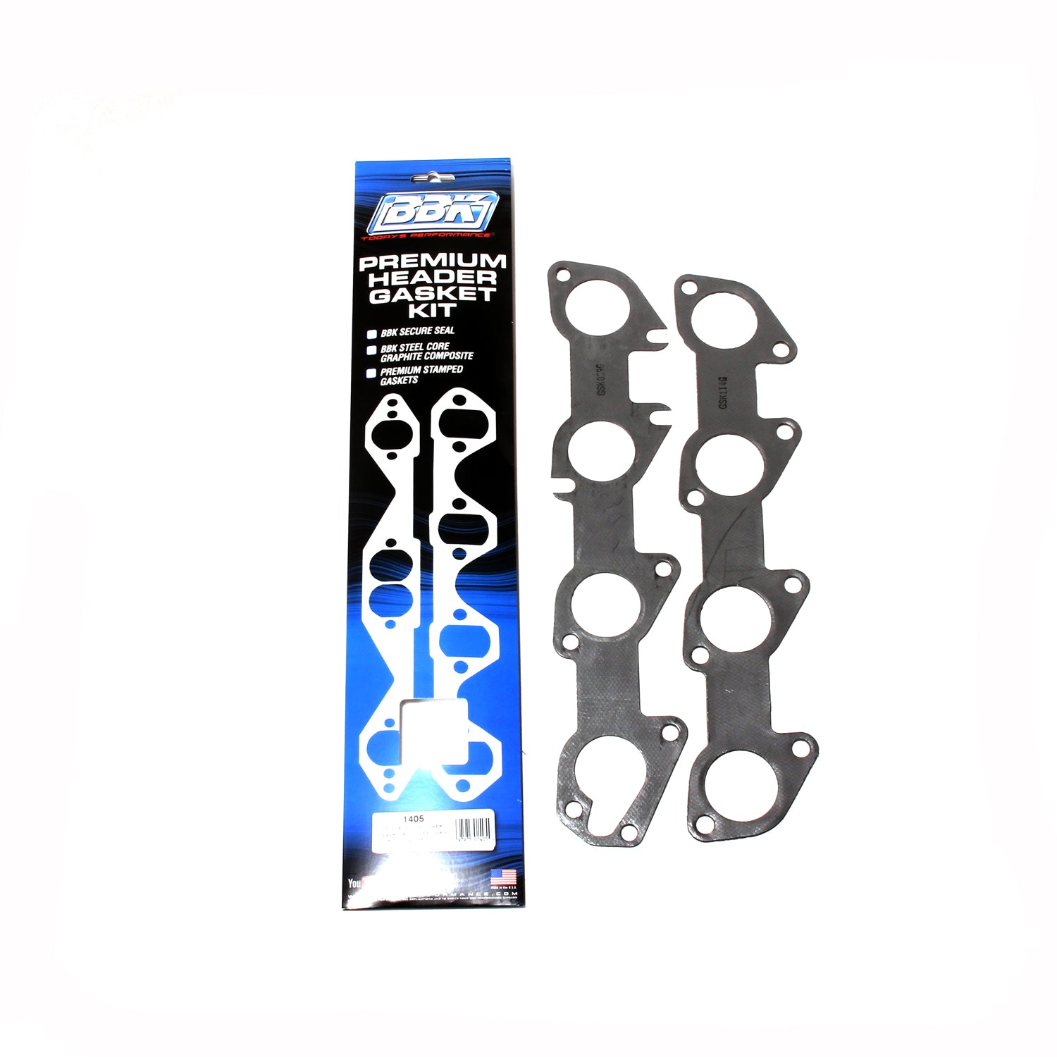 BBK Performance Parts 1405 PREMIUM HEADER GASKET SET DODGE 5.7 / 6.1L HEMI (PAIR). BBK Performance Parts 1405