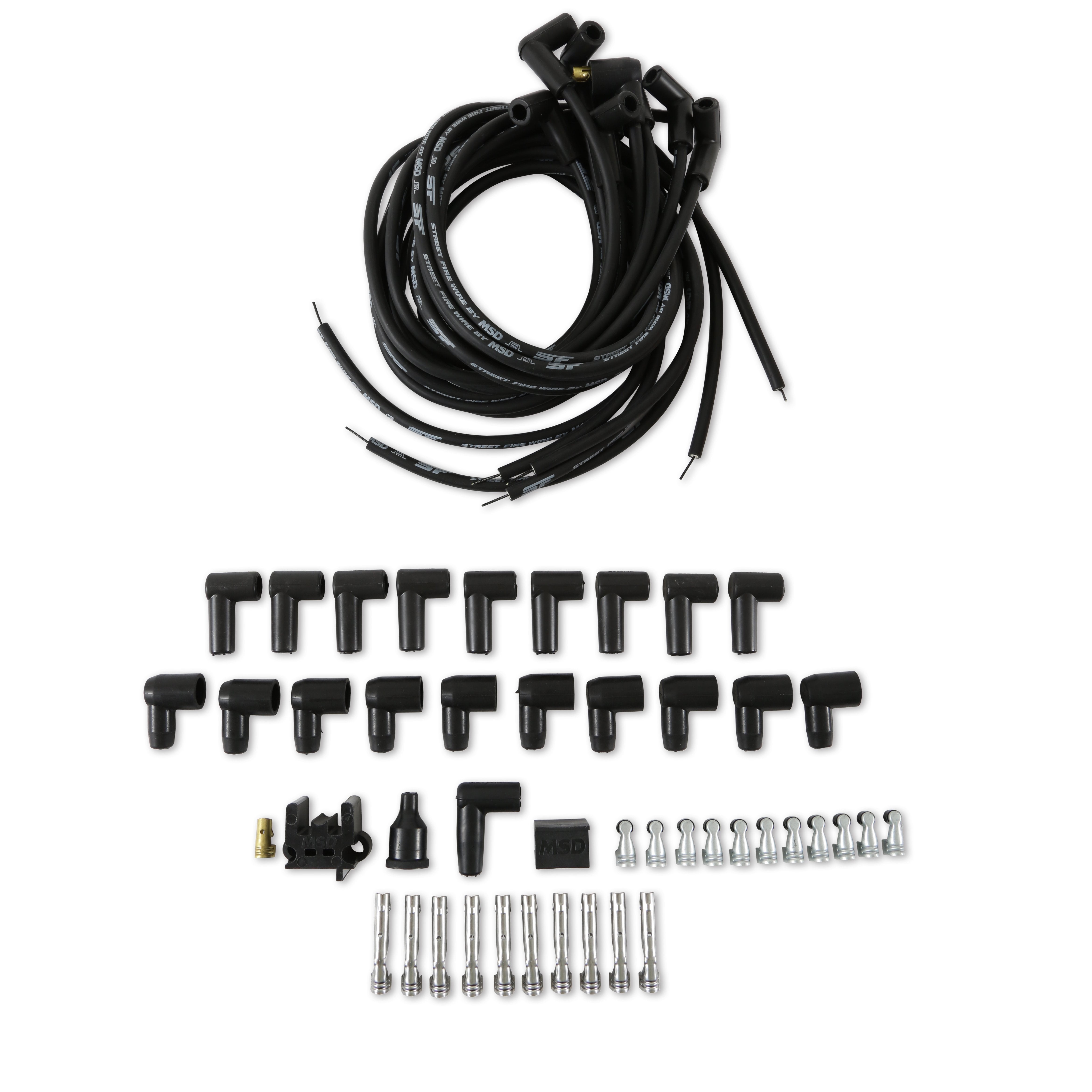 MSD 5553 Street Fire Spark Plug Wire Set MSD 5553