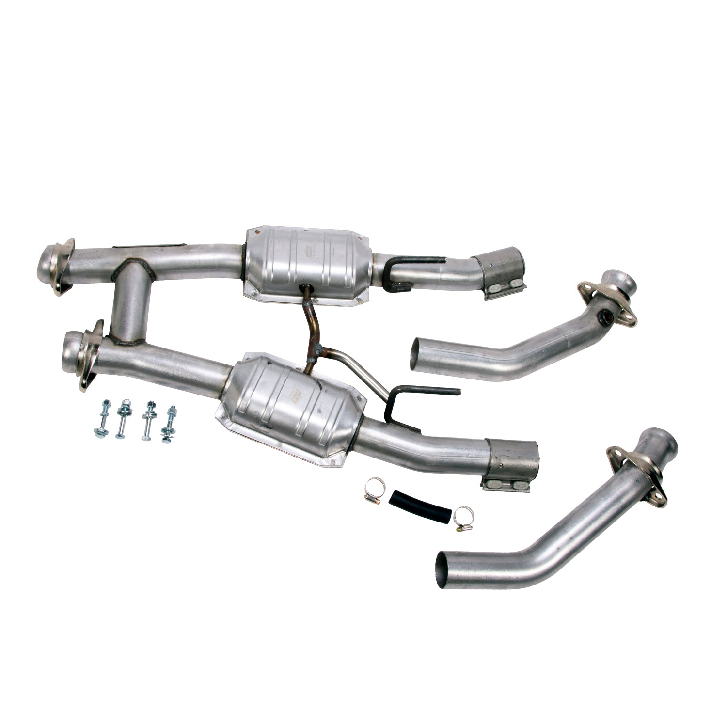BBK Performance Parts 1521 2-1/2 H-Pipe w/Conv. - 86-93 Mustang BBK Performance Parts 1521