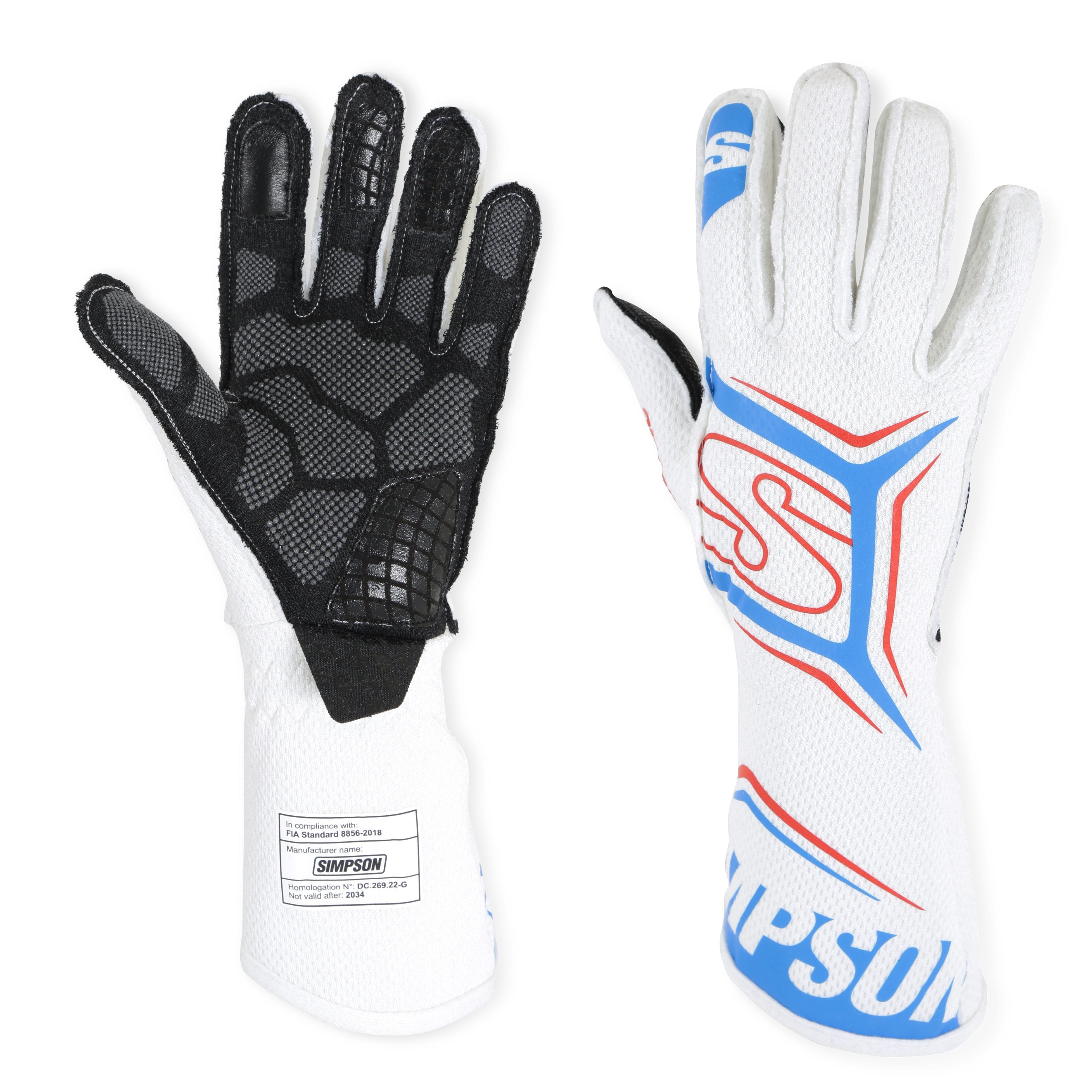 Simpson Safety MGMW Medium - White - SFI 3.3/5 - FIA 8856-2018 Simpson Safety MGMW