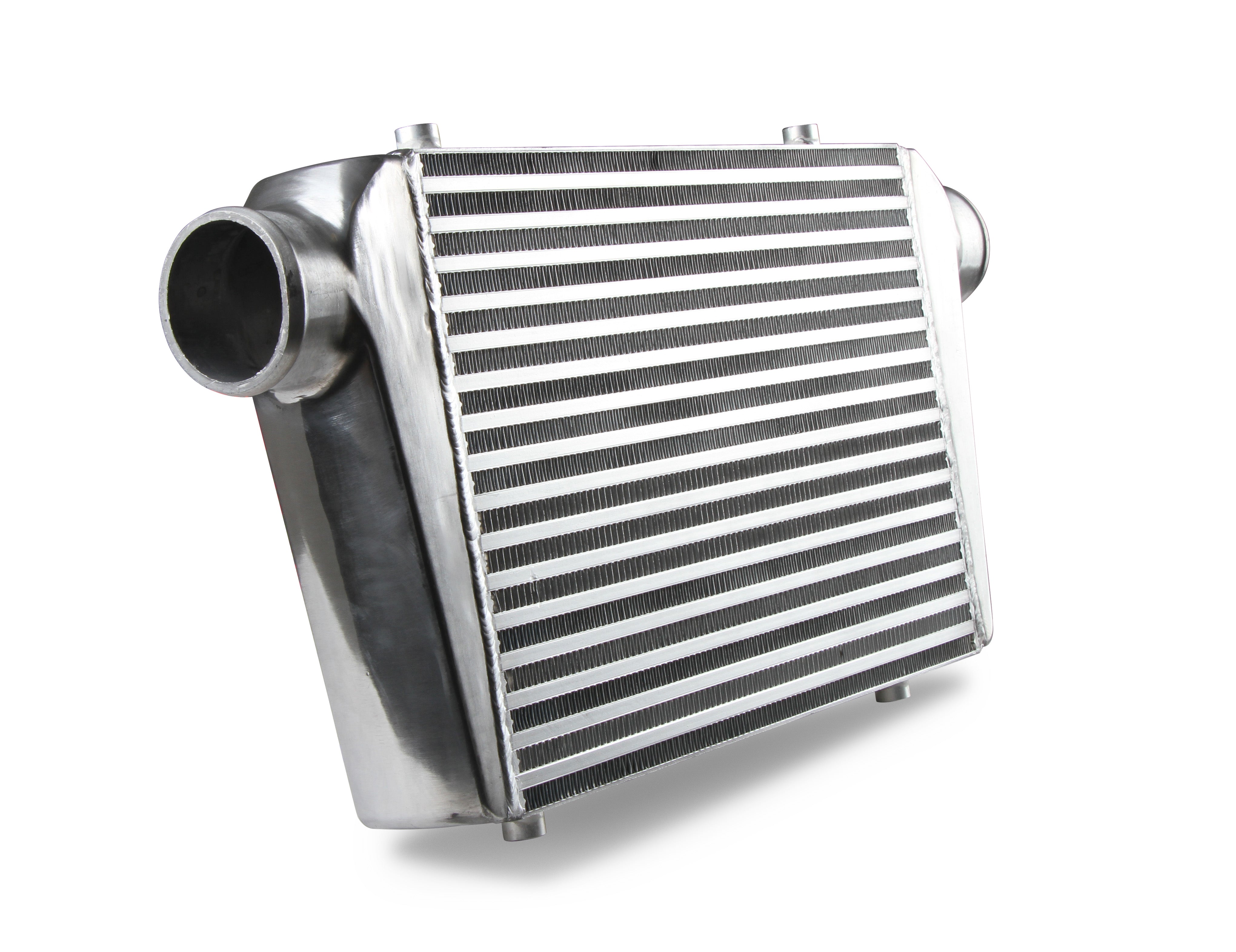 Frostbite FB603 Universal fit 17-3/4" X 12" X 3" core with 3" inlet/outlet - polished Frostbite FB603