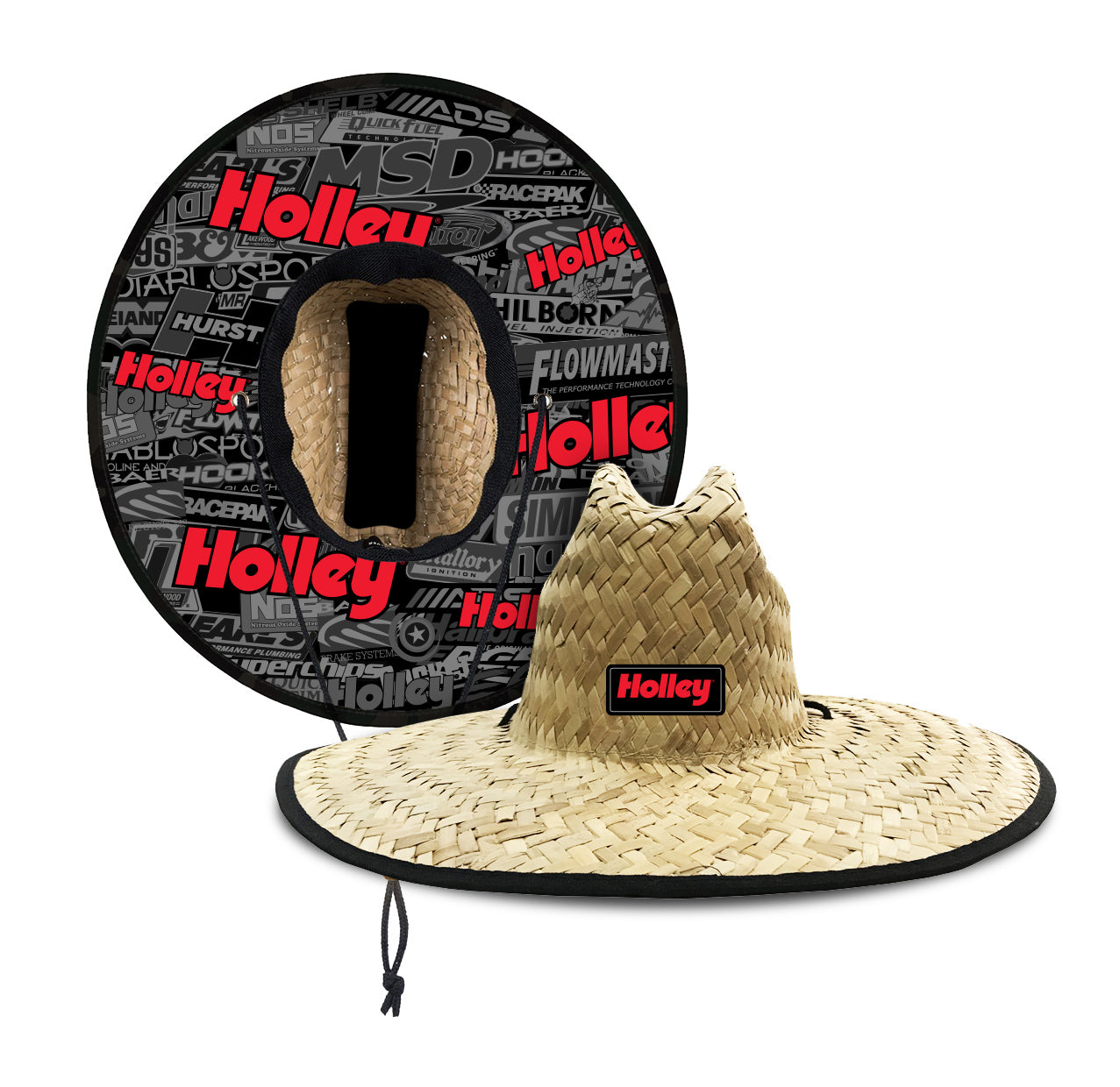 Holley 10456-LGHOL Holley Straw Hat - Large Holley 10456-LGHOL