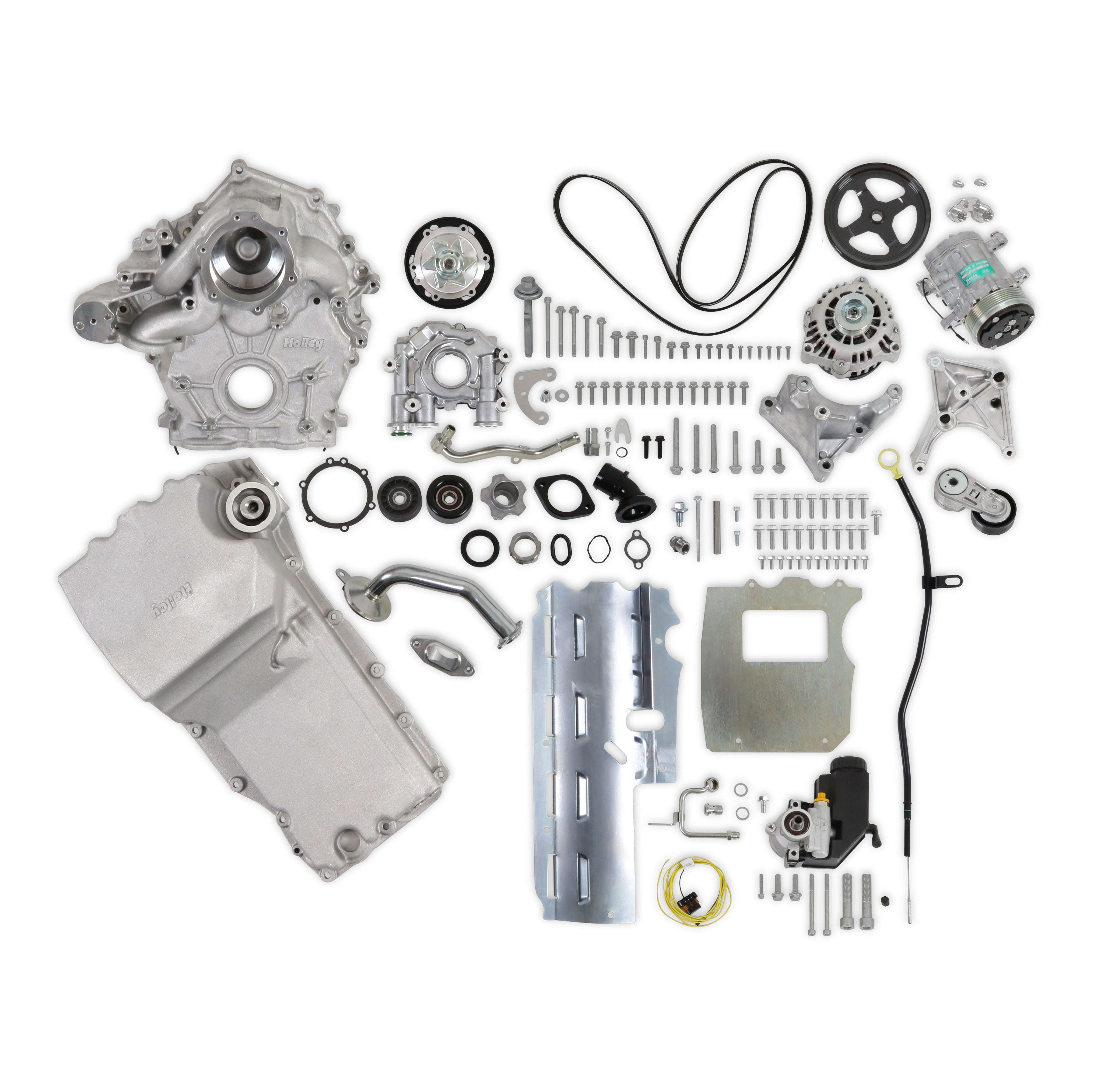 Holley 20-340 Complete Acc. Drive/Oil Sys. Ford 7.3L Godzilla Holley 20-340