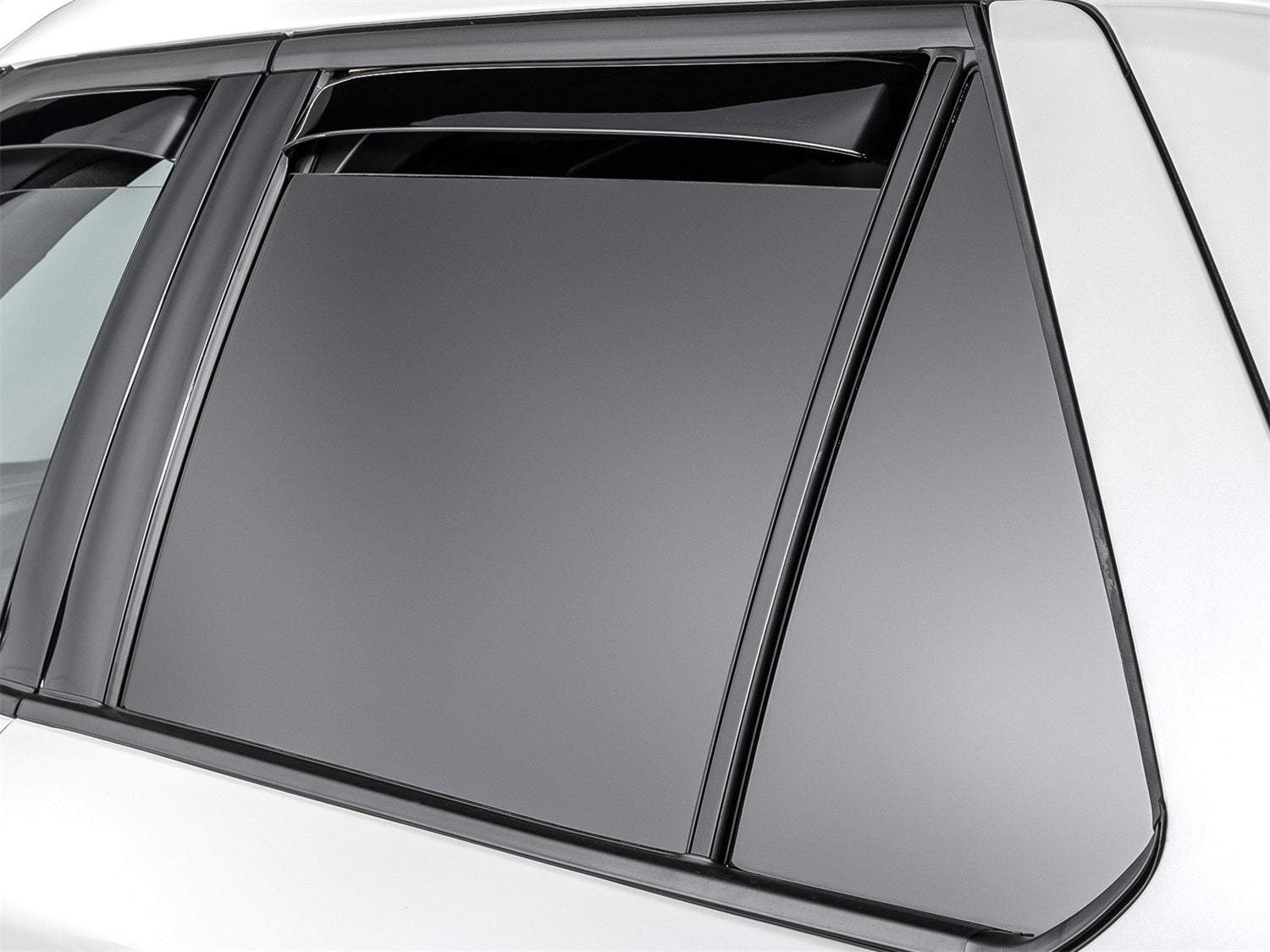 Weathertech 81954IM Side Window Deflector; Rear; Dark Tint; Weathertech 81954IM