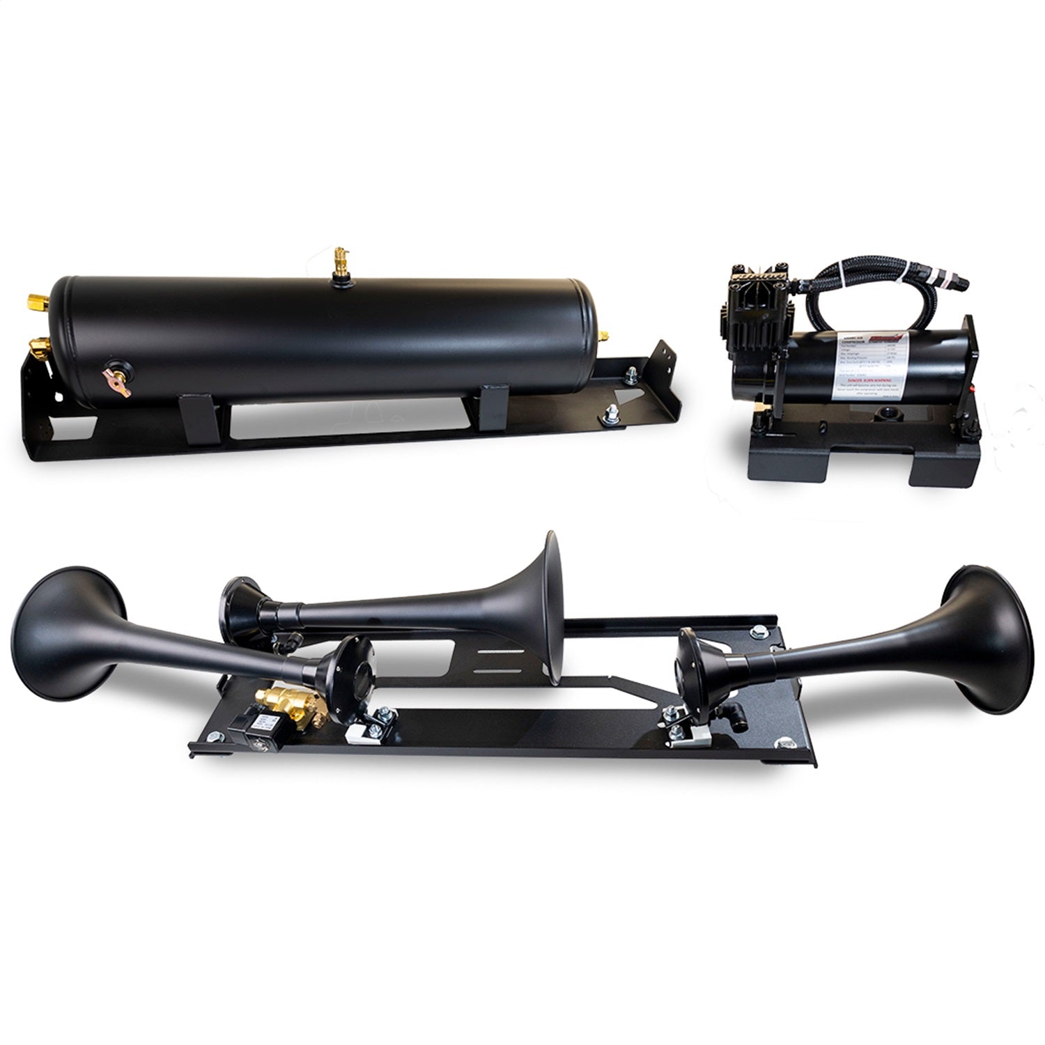 Kleinn Automotive Accessories FSD23-734 Onboard Air System w/Horns Kleinn Automotive Accessories FSD23-734