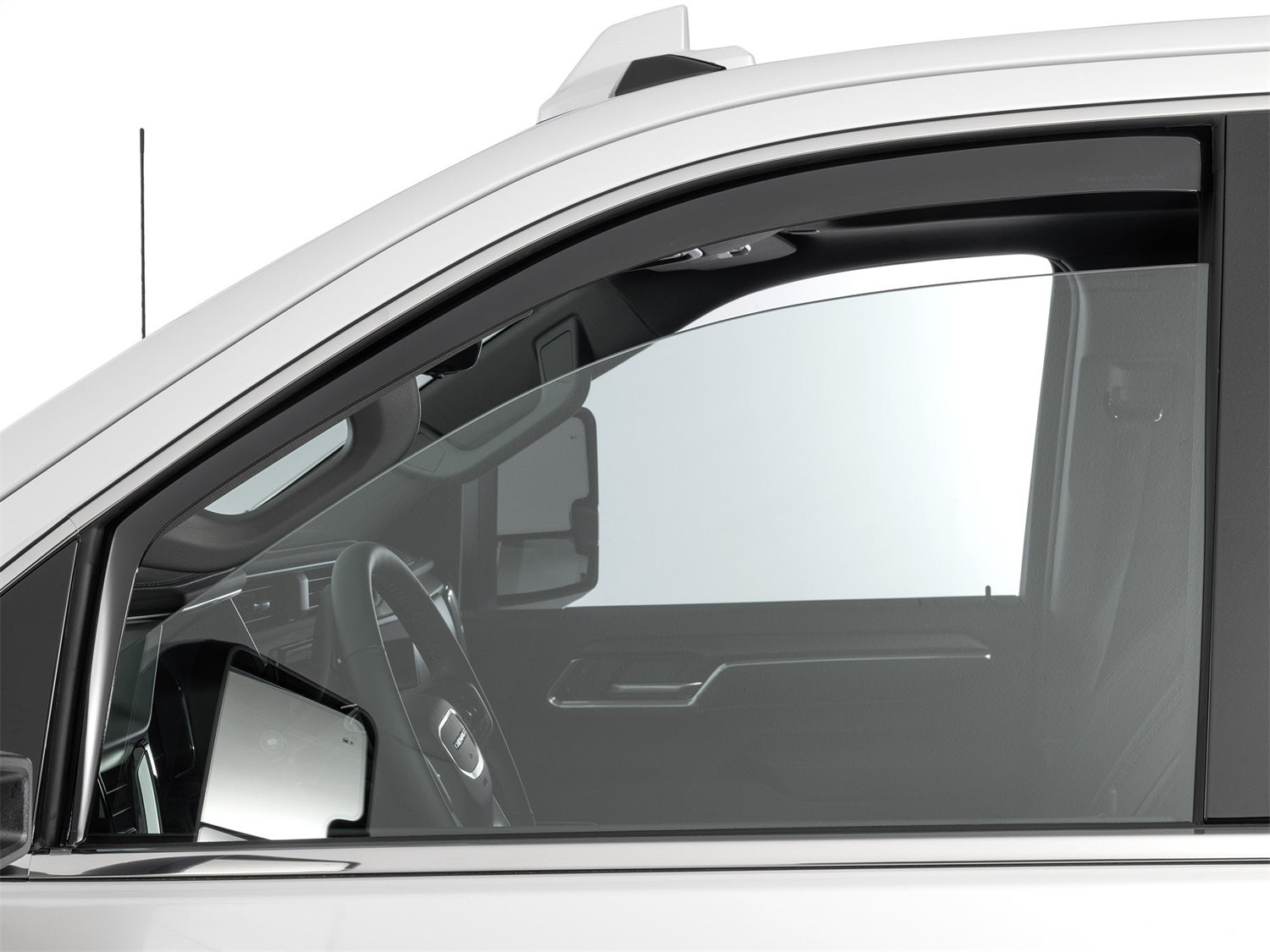 Weathertech 80977IM Side Window Deflector; Front; Dark Tint; Weathertech 80977IM