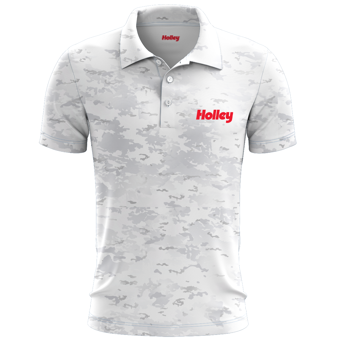 Holley Sublimated Arctic Camo Polo