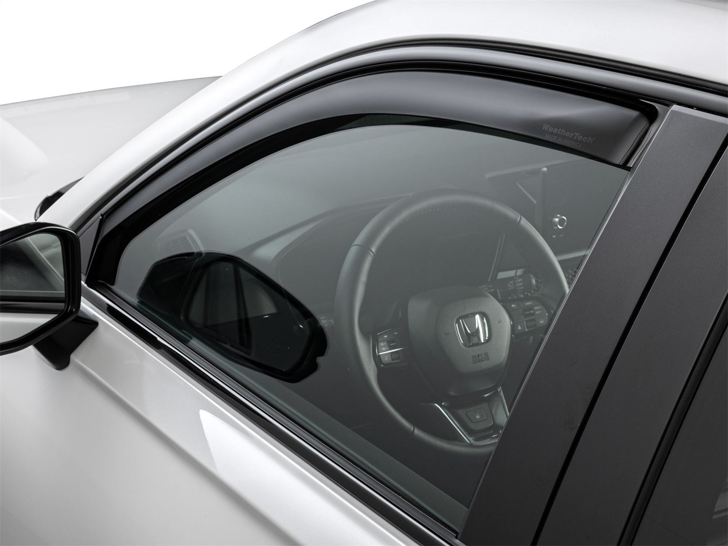 Weathertech 801071IM Side Window Deflector; Front; Dark Tint; Weathertech 801071IM