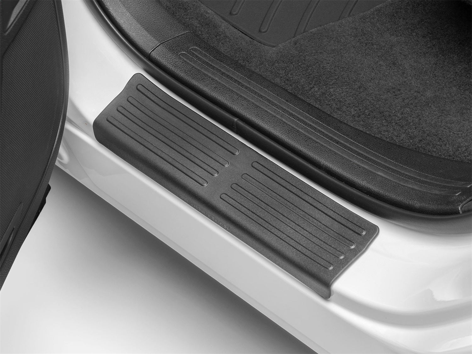 Weathertech ST036K1 Sill Protector; 4 Door Set; Black; Weathertech ST036K1