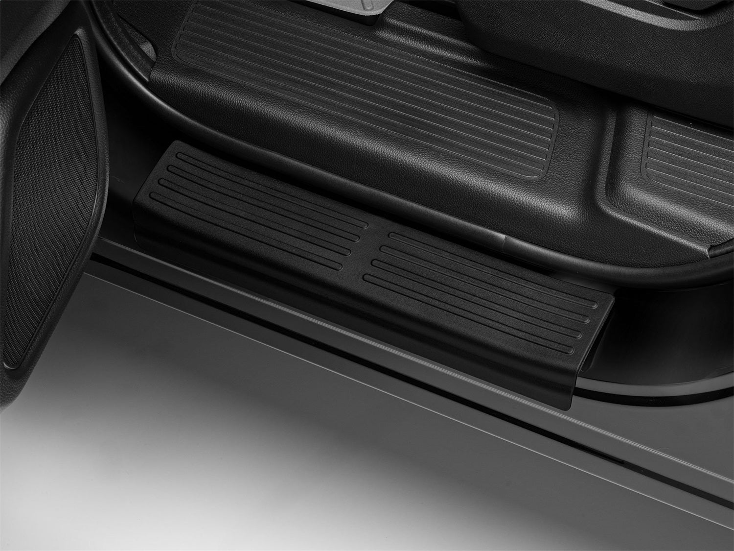 Weathertech ST034K1 Sill Protector; 4 Door Set; Black; Weathertech ST034K1