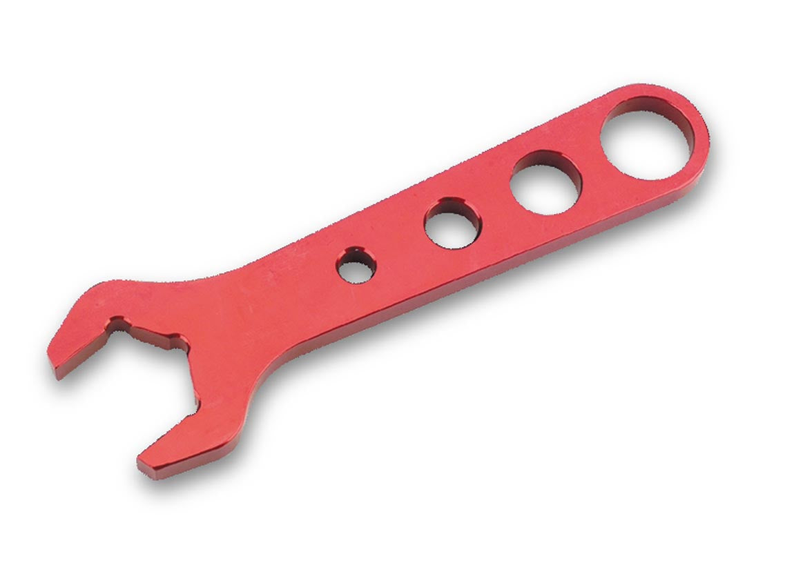 Hose End Wrench, Hex Size 1-1/4, Nut Size 12, Red