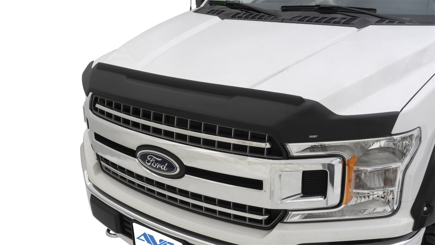 Husky Liners 2830196 Aeroskin II Hood Protector; Matte Black Low Profile Husky Liners 2830196