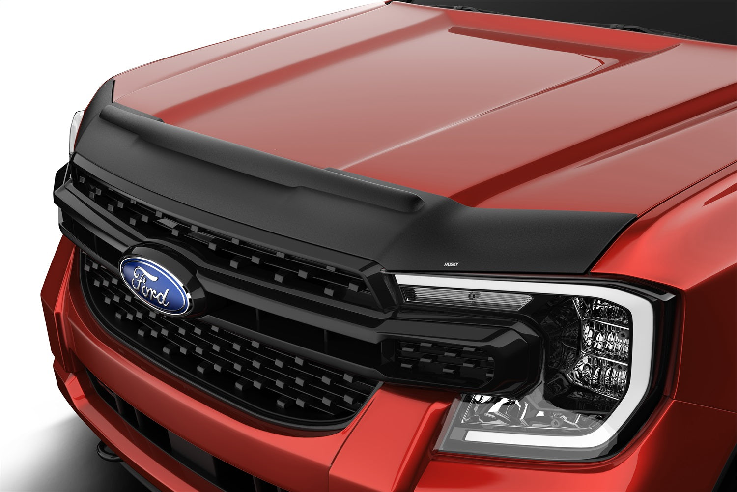 Husky Liners 2830166 Aeroskin II Hood Protector; Matte Black Low Profile Husky Liners 2830166