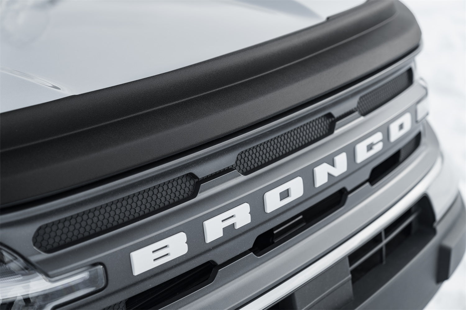 Husky Liners 2830183 Aeroskin II Hood Protector; Matte Black Low Profile Husky Liners 2830183