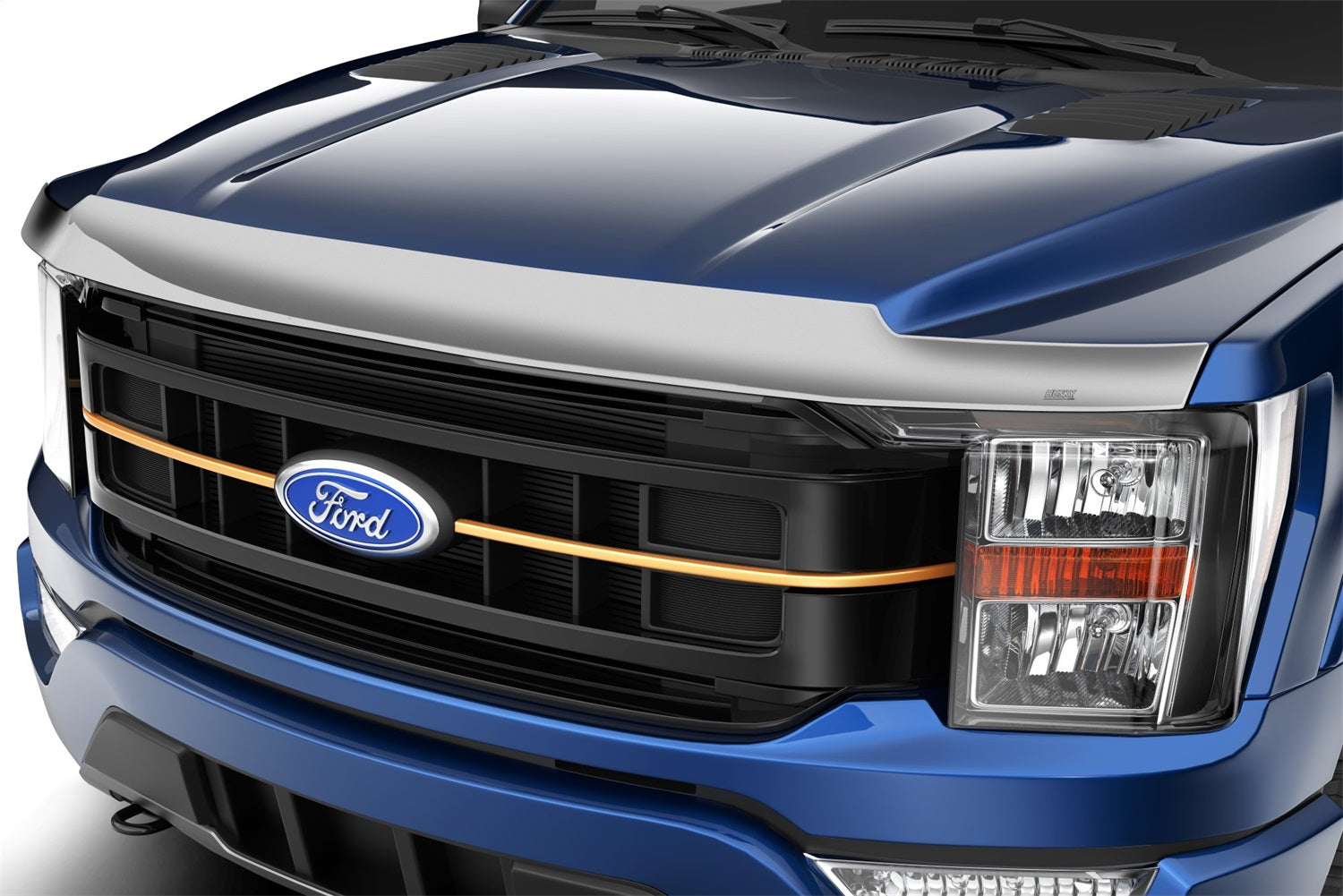 Husky Liners 2892229 Aeroskin Hood Protector; Chrome Husky Liners 2892229