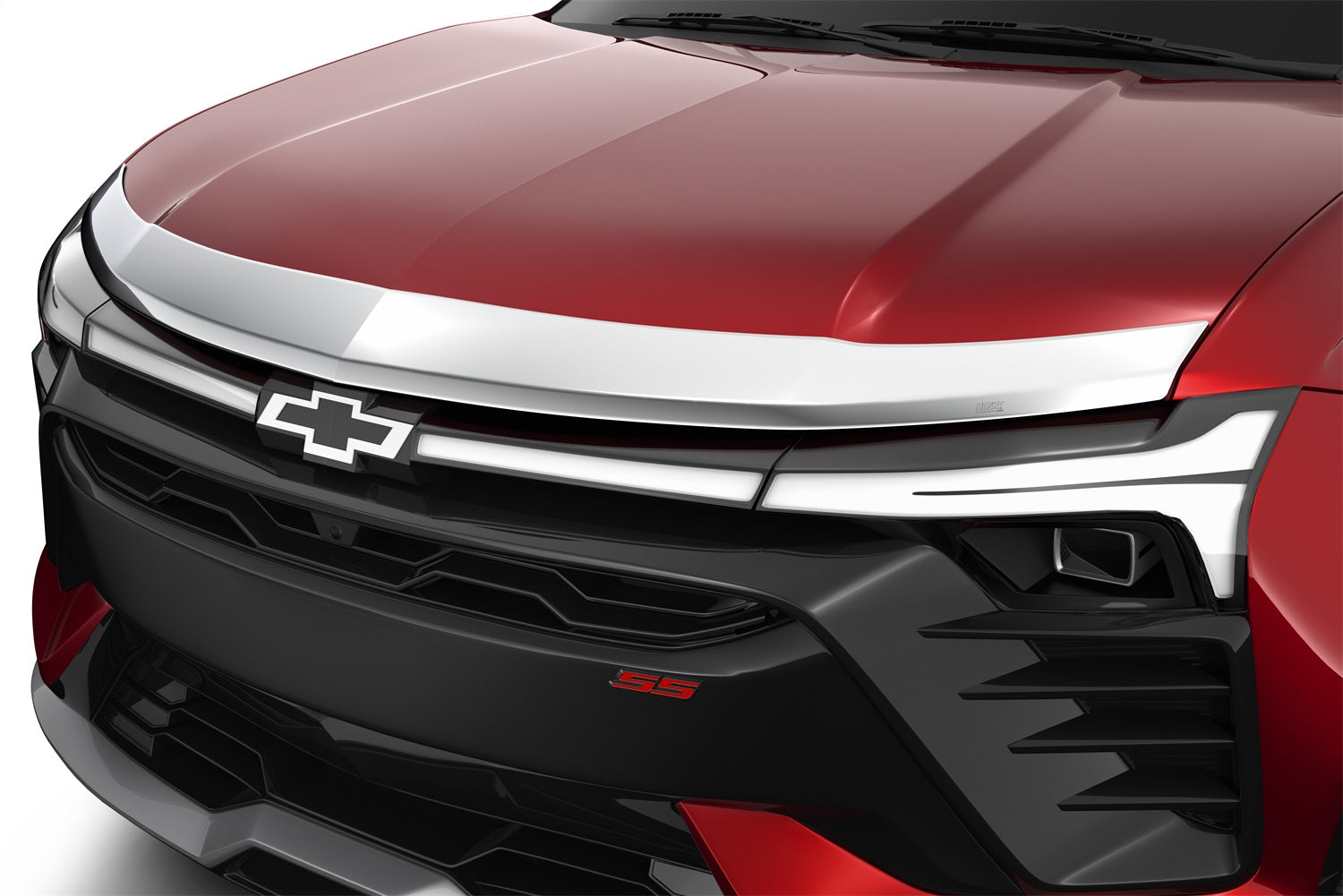 Husky Liners 2892242 Aeroskin Hood Protector; Chrome Husky Liners 2892242