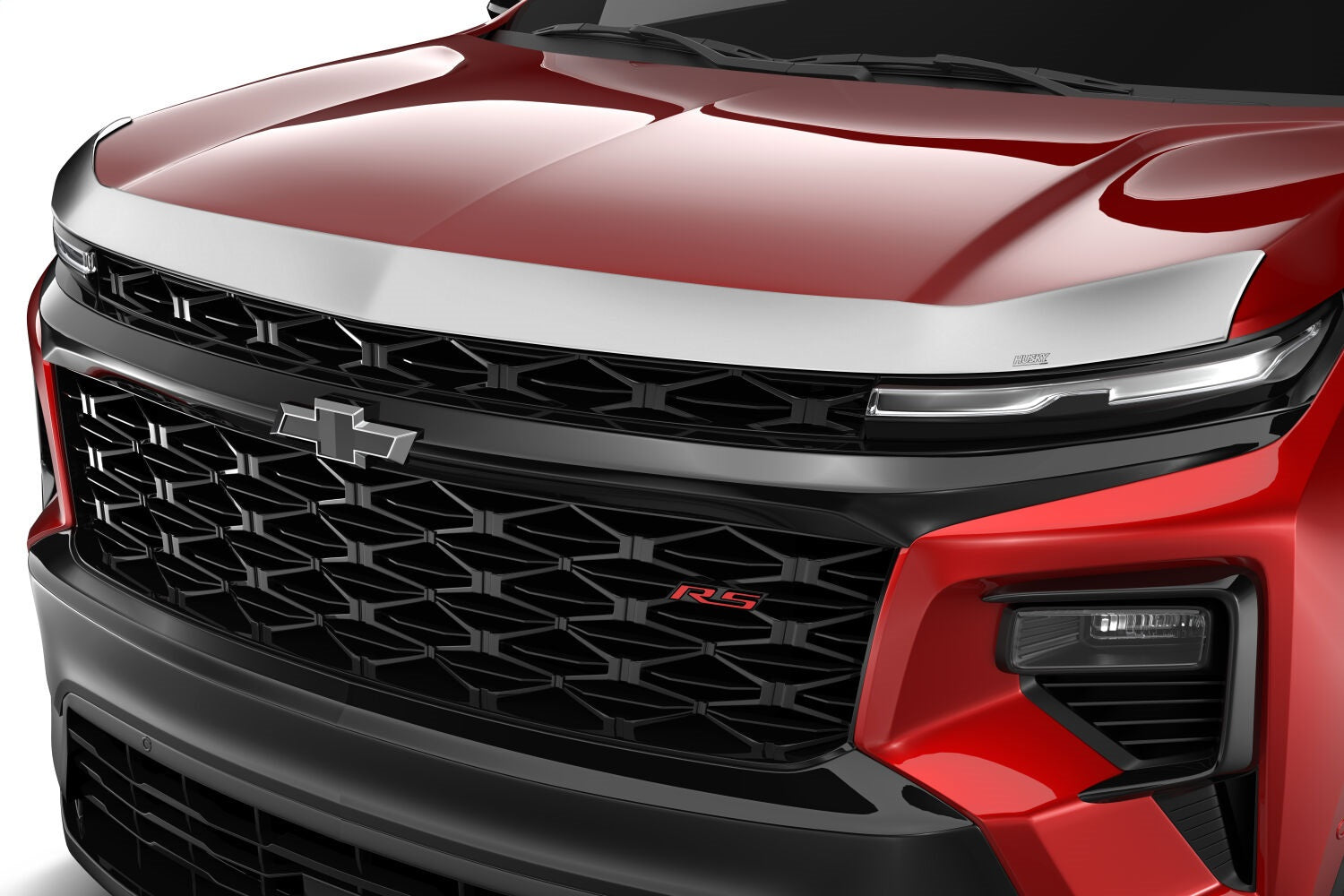 Husky Liners 2892219 Aeroskin Hood Protector; Chrome Husky Liners 2892219