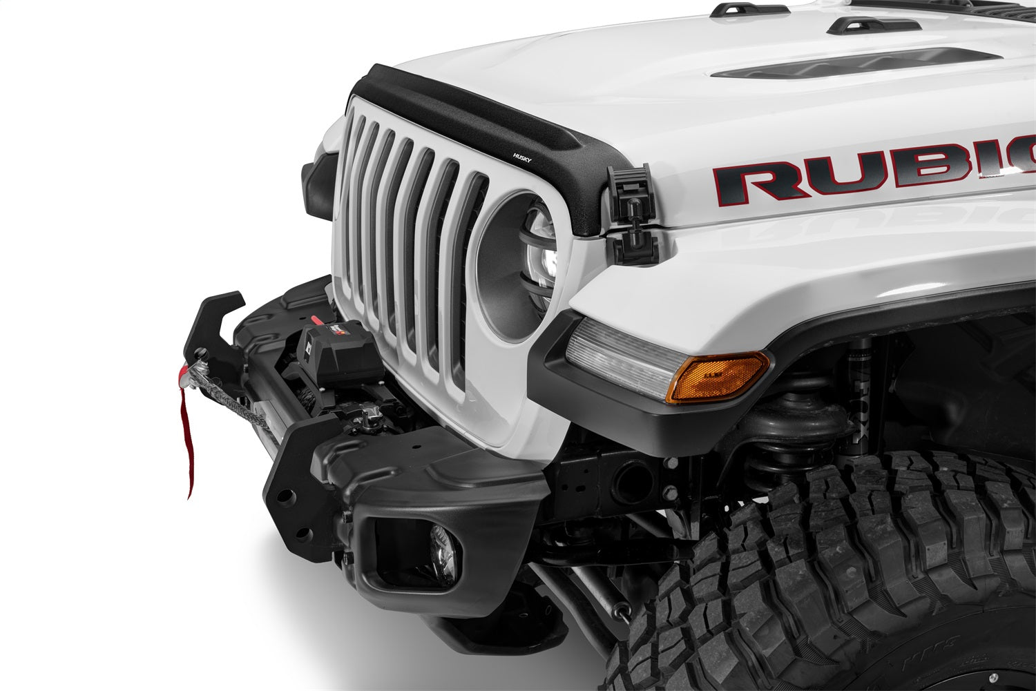 Husky Liners 2830060 Aeroskin II Hood Protector; Matte Black Low Profile Husky Liners 2830060