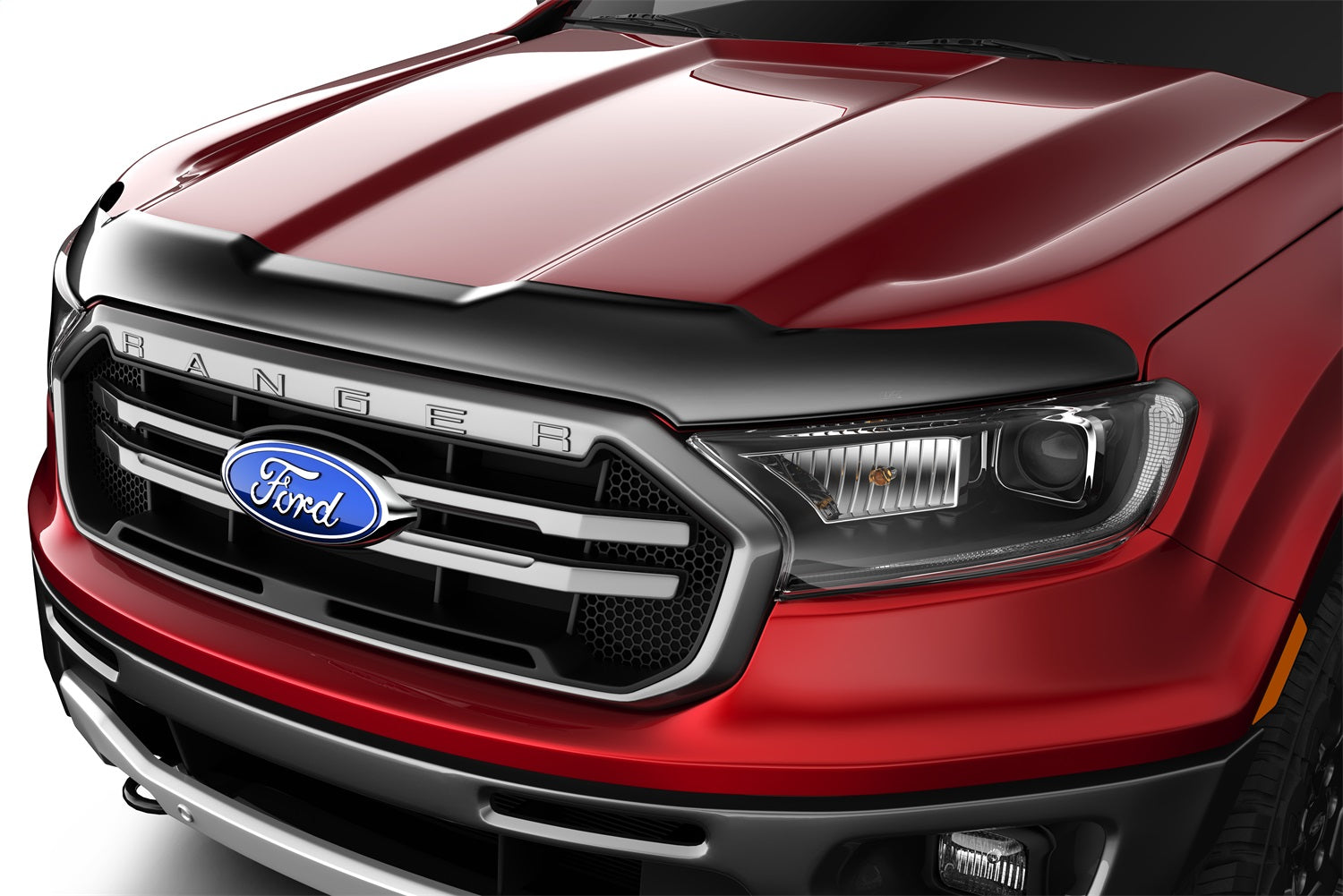 Husky Liners 2842166 Aeroskin Hood Protector; Smoke Husky Liners 2842166