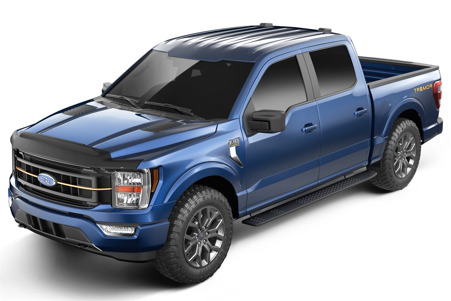 Husky Liners 2830229 Aeroskin II Hood Protector; Matte Black Low Profile Husky Liners 2830229