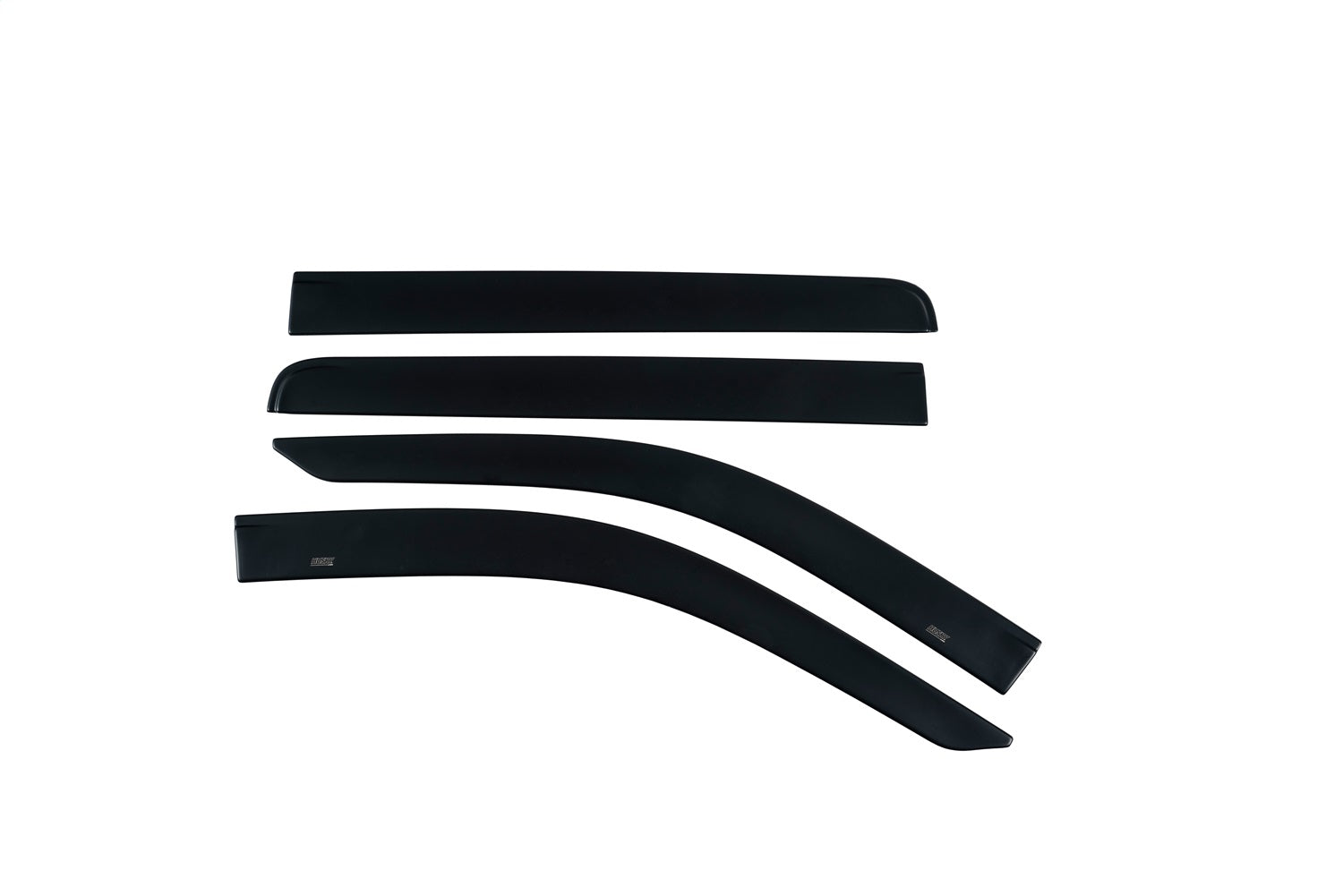 Husky Liners 2857007 Low Profile Ventvisor Deflector; Matte Black; Outside Mount; 4 pc. Husky Liners 2857007