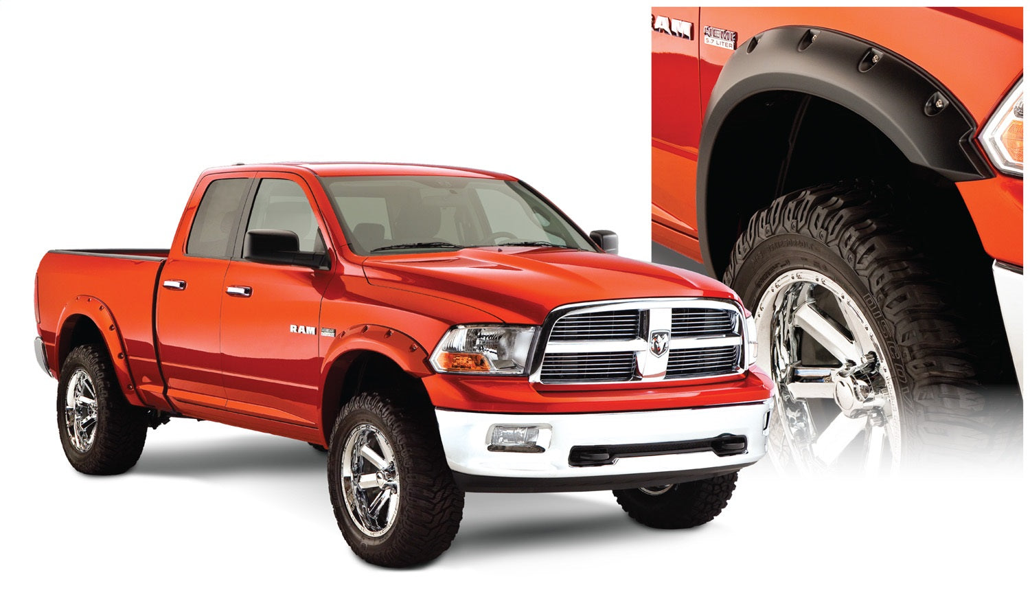 Husky Liners 2805915 Fender Flares Pocket-Style 4PC Set Husky Liners 2805915