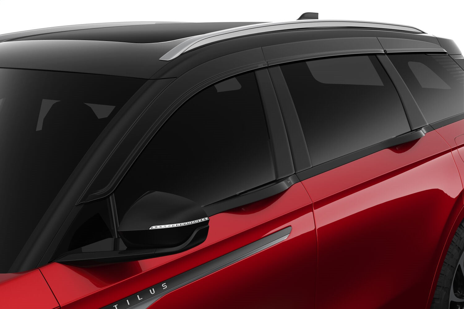 Husky Liners 2856009 Low Profile Ventvisor Deflector; Smoke; Outside Mount; 6 pc. Husky Liners 2856009