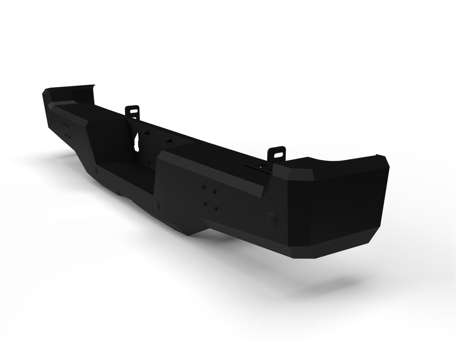 ICI AL-RBM01FDN Alumilite Rear Bumper; w/ License Plate Light; w/ Or w/o Parking Sensors; ICI AL-RBM01FDN