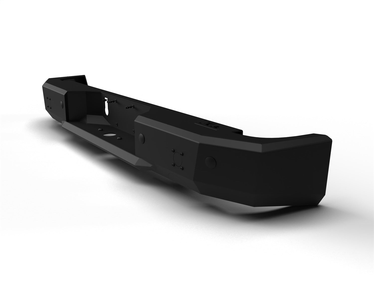 ICI AL-RBM97DGN Alumilite Rear Bumper; w/ License Plate Light; w/ Or w/o Parking Sensors; ICI AL-RBM97DGN