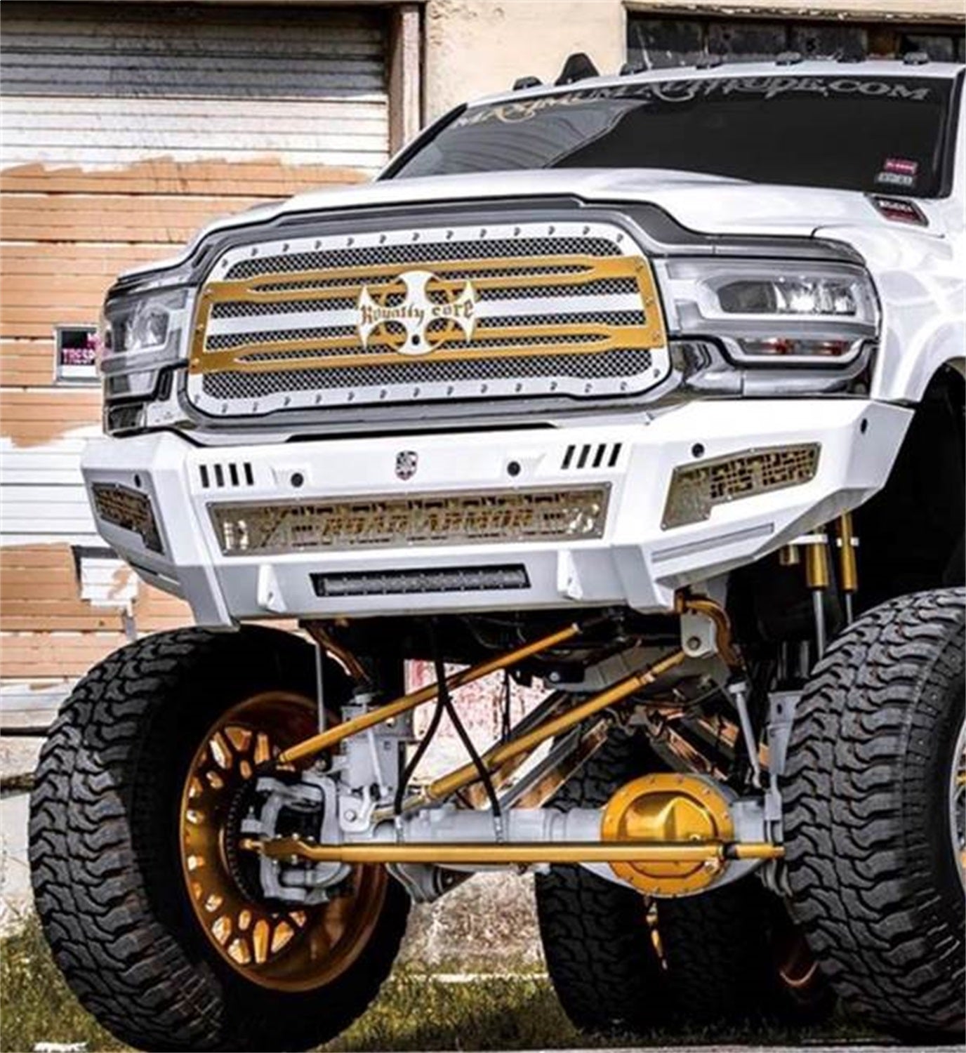 Road Armor 4192DF-B0-P2-MD-BH Identity Front Bumper Full Kit Road Armor 4192DF-B0-P2-MD-BH