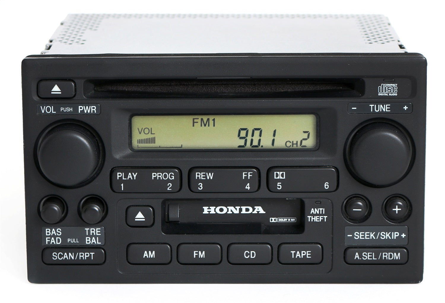 1 Factory Radio 638-57800-NOA AM/FM Radio CD Cassette Player 1 Factory Radio 638-57800-NOA