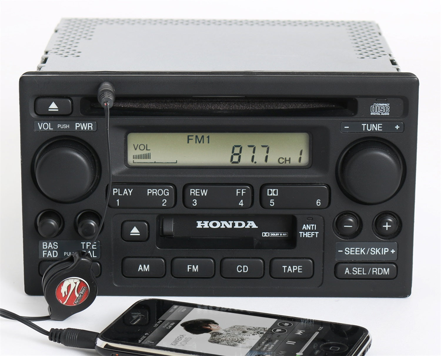 1 Factory Radio 638-57800-A AM/FM Radio CD Cassette Player 1 Factory Radio 638-57800-A