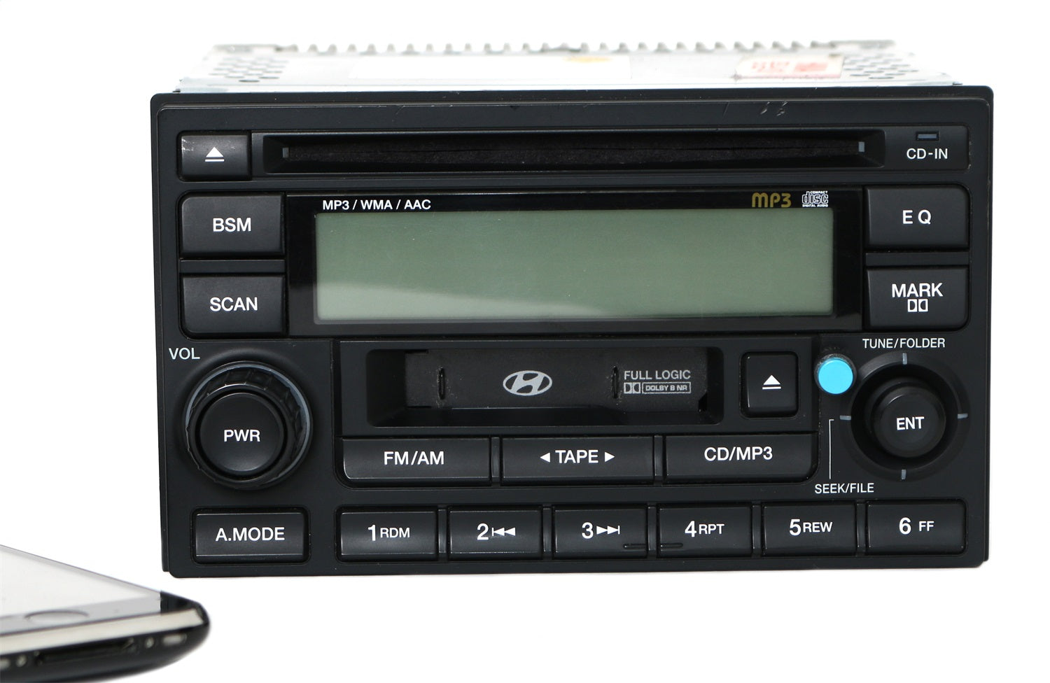 1 Factory Radio 638-58699-BT AM FM Radio MP3 CD Cassette Player 1 Factory Radio 638-58699-BT