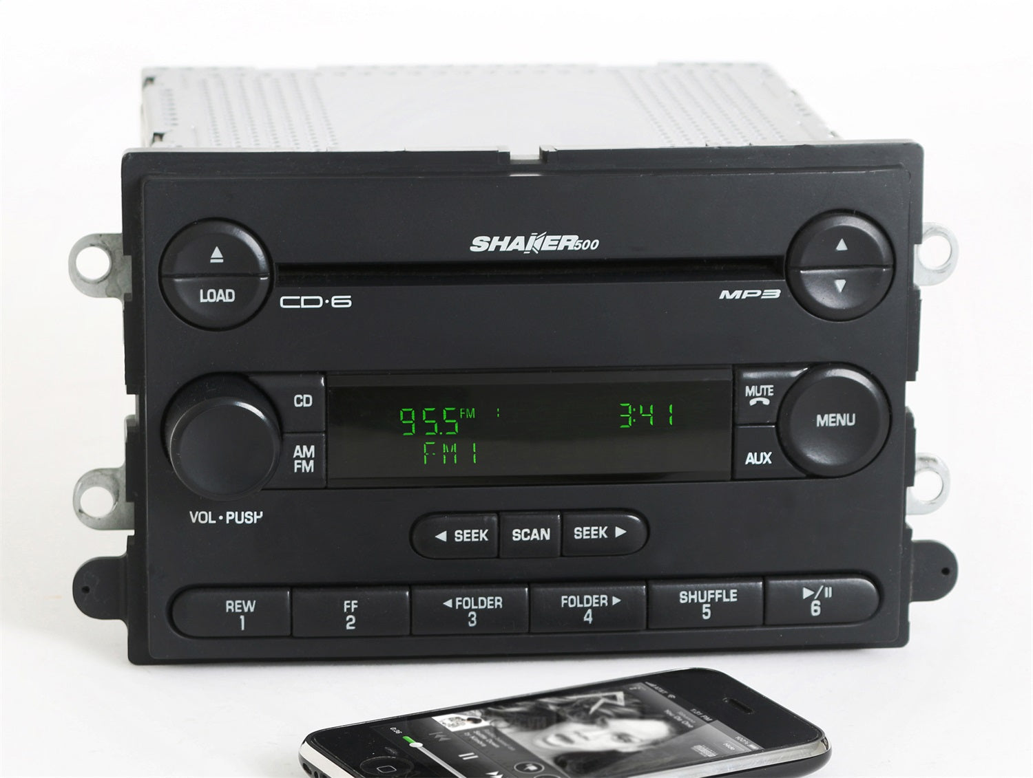 1 Factory Radio 638-02360-BT AM/FM Radio 6 Disc CD Player 1 Factory Radio 638-02360-BT