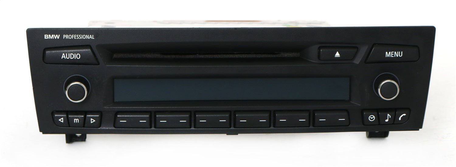 1 Factory Radio 638-50935-NOA AM FM Radio CD Player; Remanufactured; Black; OE Part Number: 65129178860-02; 1 Factory Radio 638-50935-NOA