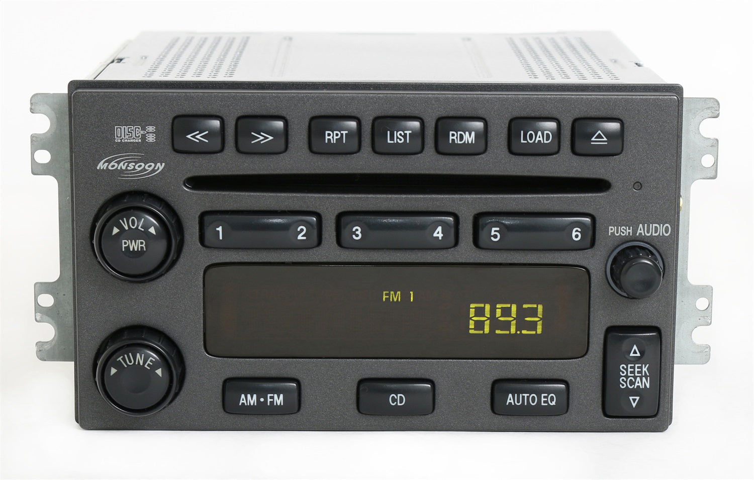 1 Factory Radio 638-57789C-NOA AM/FM Radio 6 Disc CD Player 1 Factory Radio 638-57789C-NOA