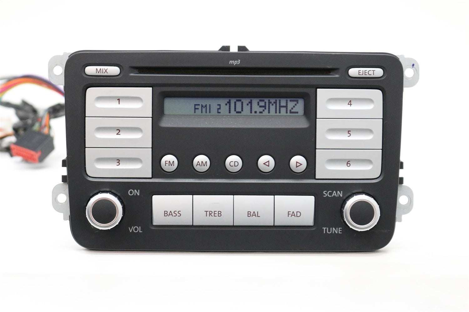 1 Factory Radio 638-51390-NOA AM FM Radio MP3 CD Player 1 Factory Radio 638-51390-NOA