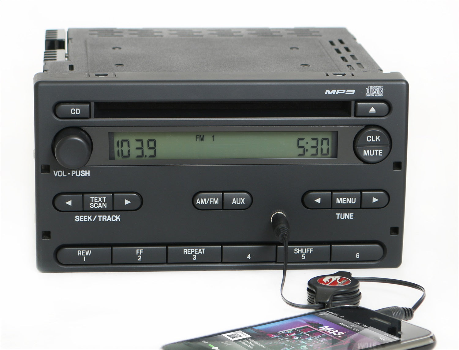 1 Factory Radio 638-01208-A AM/FM Radio CD Player 1 Factory Radio 638-01208-A