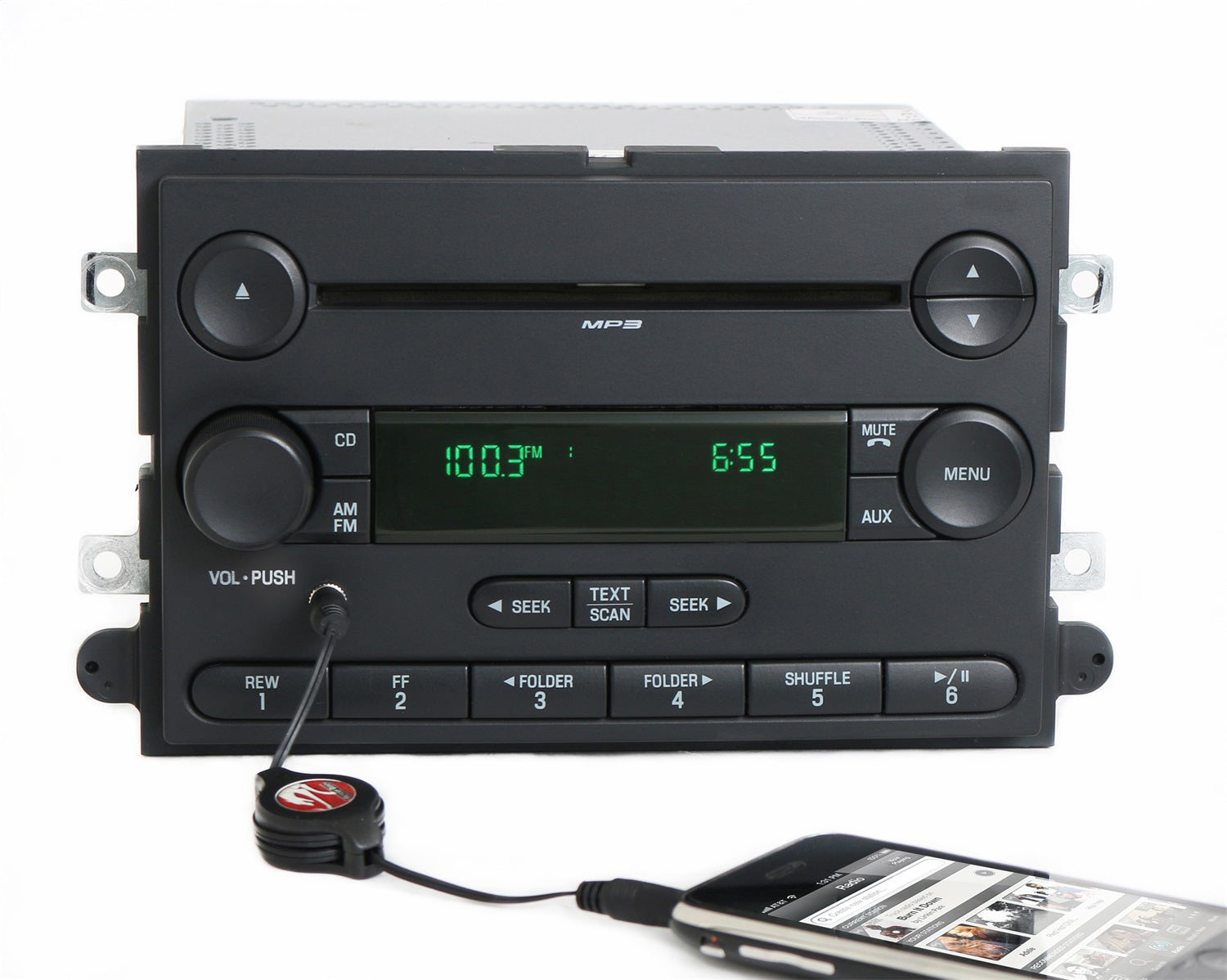 1 Factory Radio 638-02199-A3 AM/FM Radio CD Player 1 Factory Radio 638-02199-A3